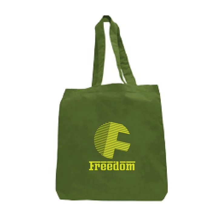 
Wholesale cheap promotional cotton recyclable shopping bag 