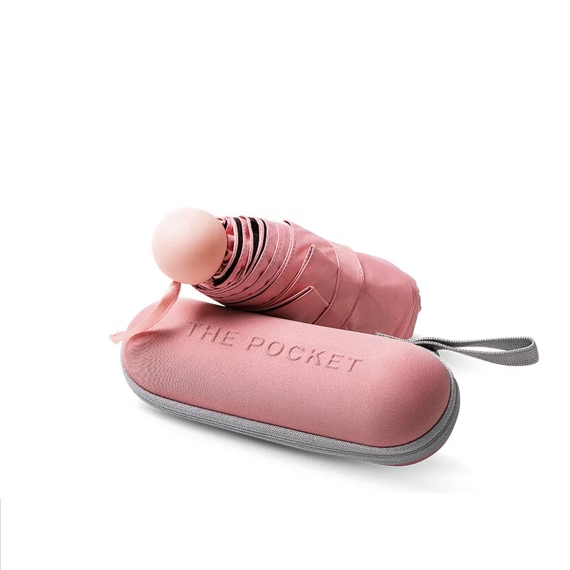 5 fold manual open wine bottle umbrella and bottle umbrella