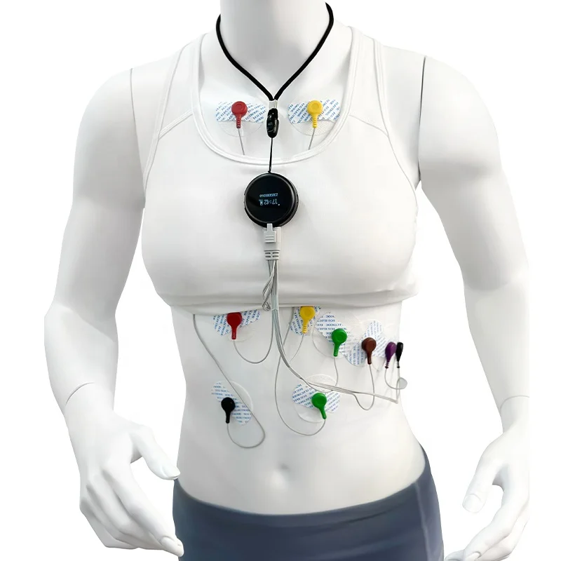 LEPU Holter Ecg анализ динамический монитор для домашнего использования