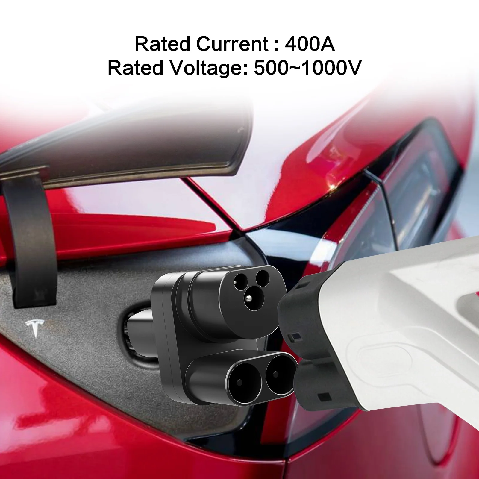 Connector Supercharger Car Charger Tesla Ccs2 Tesla Adapter For Tesla