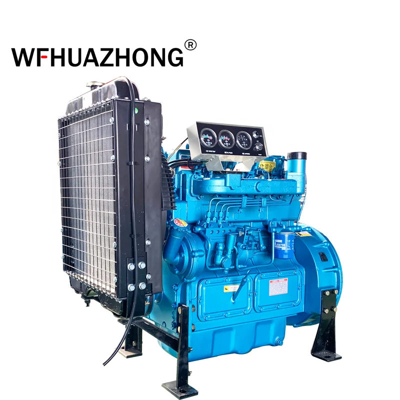 Weifang  Ricardo engine water cooling  4100D Diesel Engine for generator set