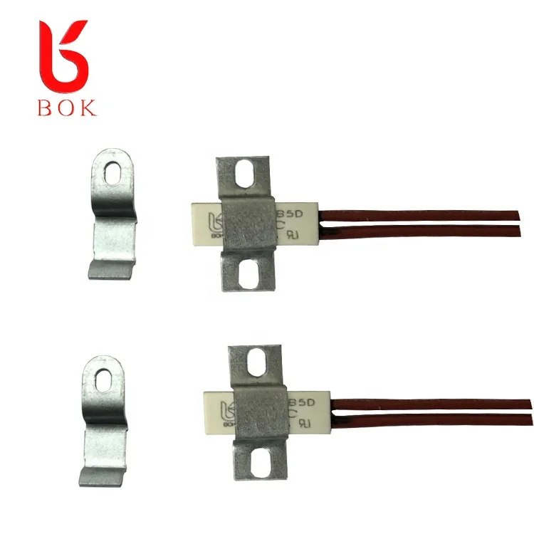 New product KSD9700 bimetal thermostat BK05 normally closed 130c 8A 10A thermal switch