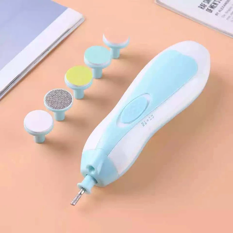 Multifunction Nail Sharpener Professional Led Nail Files Portable Safe Automatic Electric Baby Nail Trimmer