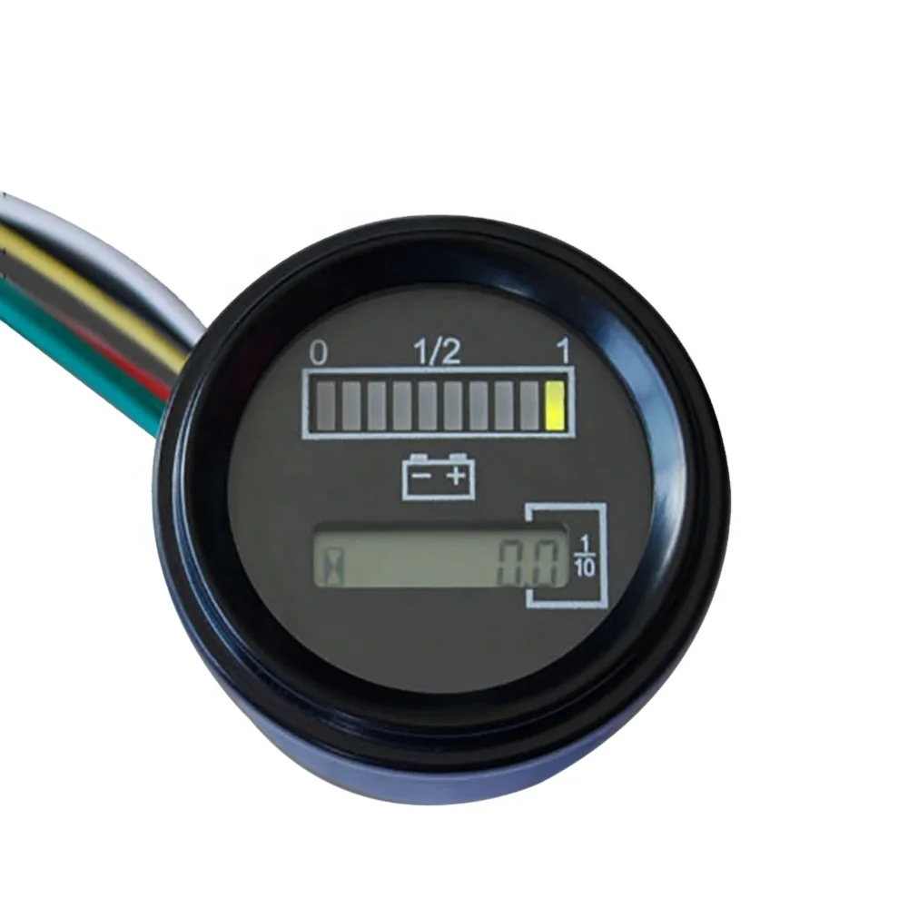 High Quality Sphtsphtlyb8 Electricity Meter Dual Voltage a/L Lithium Battery 24-36V for Golf Cart Electric Forklifts