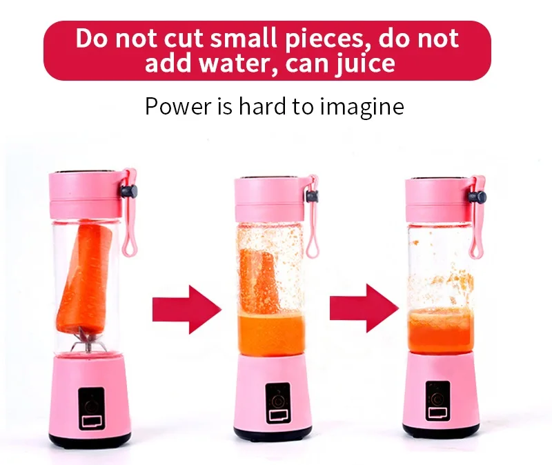 Portable Blender Usb Mixer Electric Travel Juicer Machine Licuadora Portatil Smoothie Blender