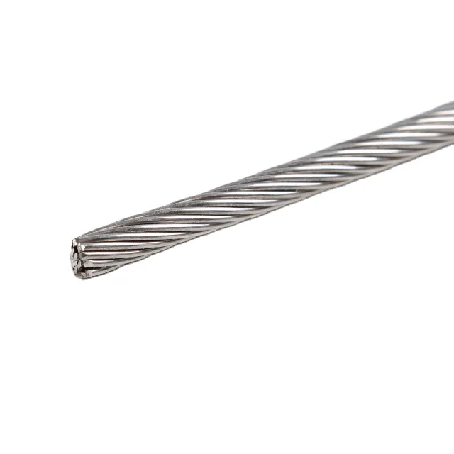 cable laid wire rope 1x7 304 316