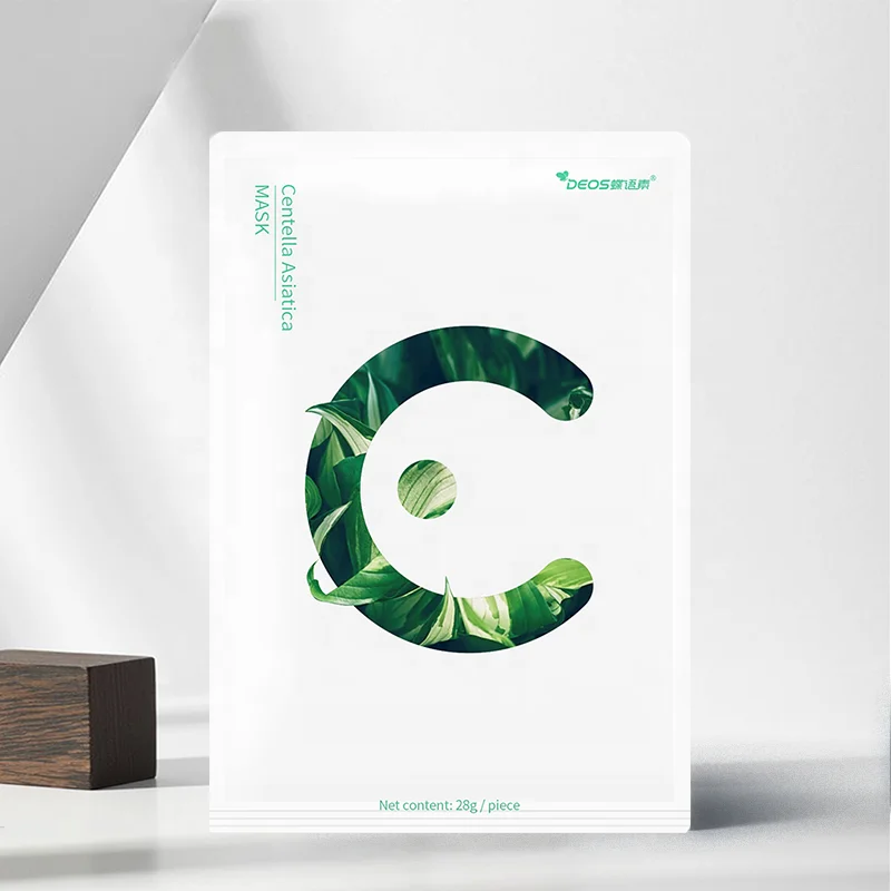 Wholesale New Arrival Oem Skin Brightening Whitening and remove acne  Centella Asiatica Silk mask