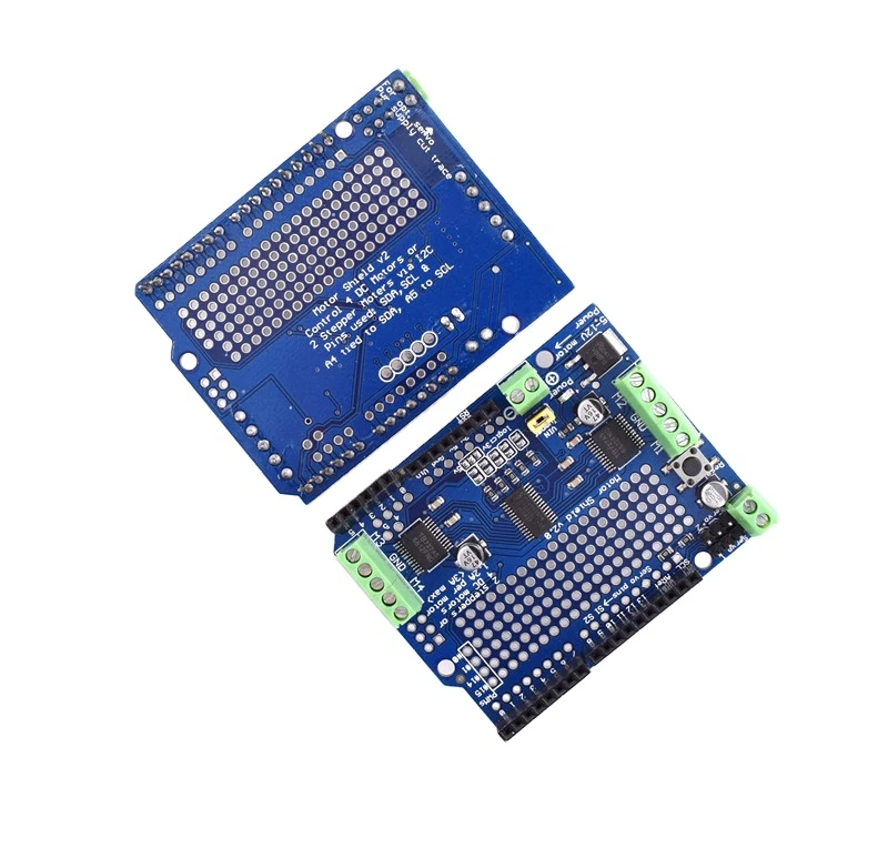 (Electronic Components)Integrated Circuits Motor Stepper Servo Shield V2 DC Stepper Motor Servo Drive Module