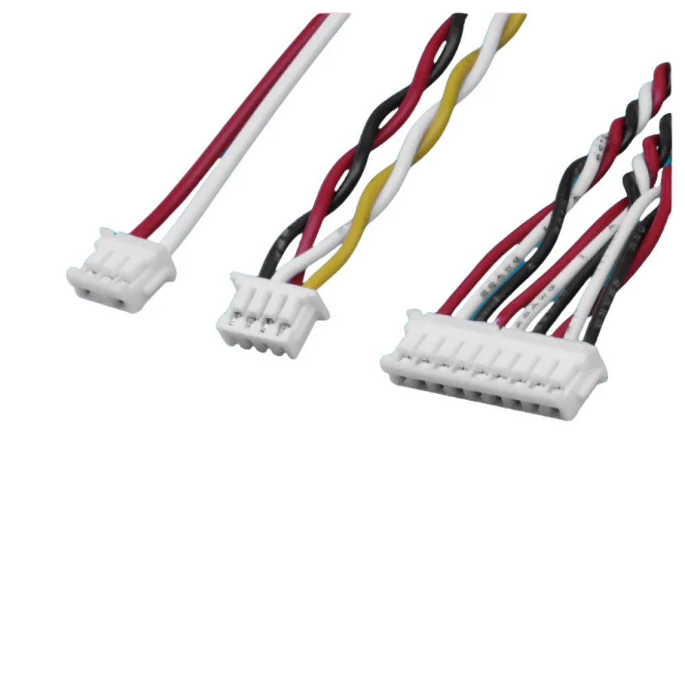 2.50mm Wire Cable Connector 2/3/4/5/6 Pin Pitch Male Female Plug Curved Needle Socket 200mm Wire 26awg