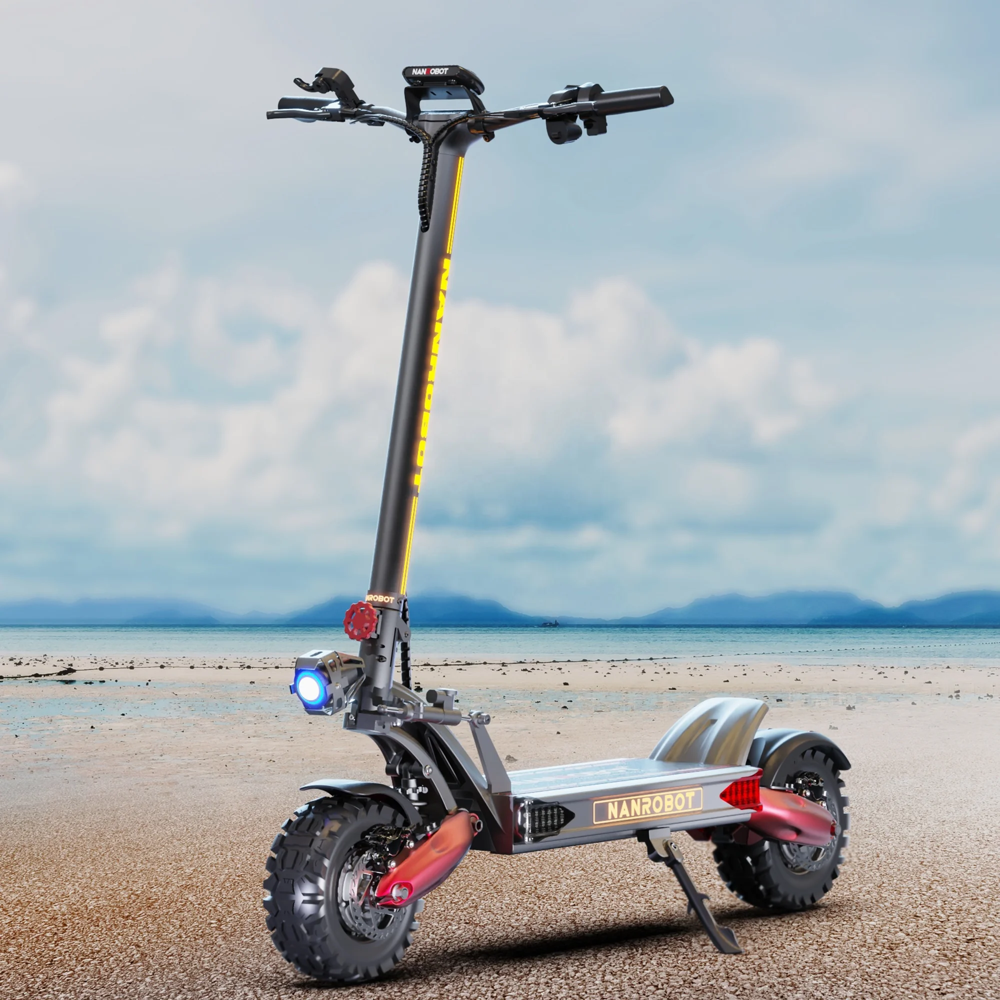 Nanrobot LS7 + электрические скутеры быстрые 60 в 40 А для взрослых с сиденьем 1000 Вт 2000 3000 Аккумулятор LG