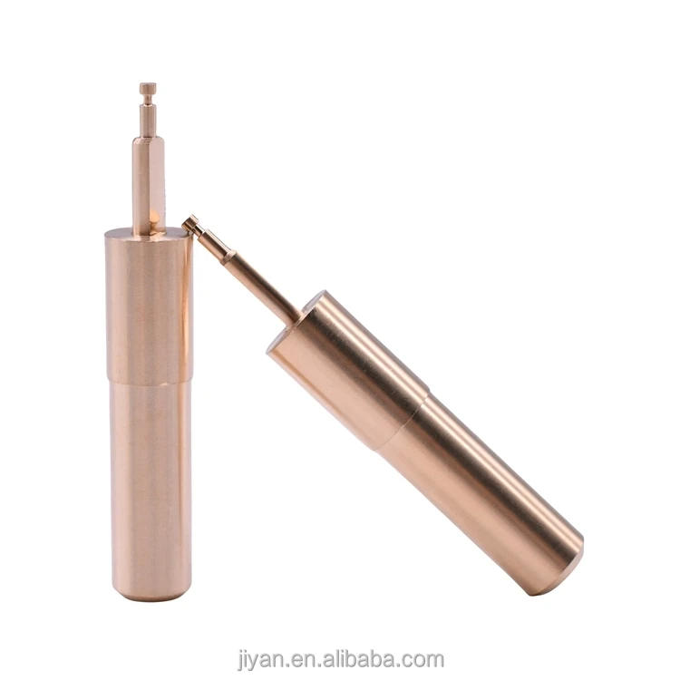 Custom CNC Brass Irregular Shape Shaft Parts With High Demand Tolerance