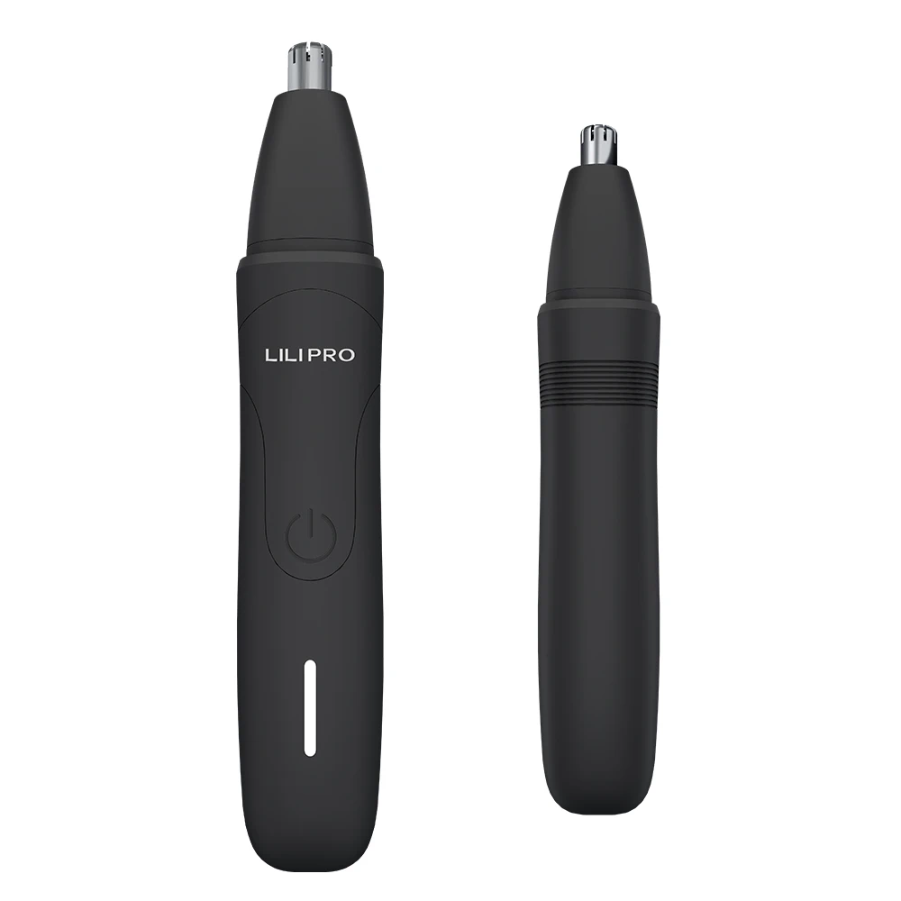 LILIPRO N1-C Electric Nose & Ear Hair Trimmer 9000RPM Stereoscopic Arched Improved Stainless Steel Replaceable Blade