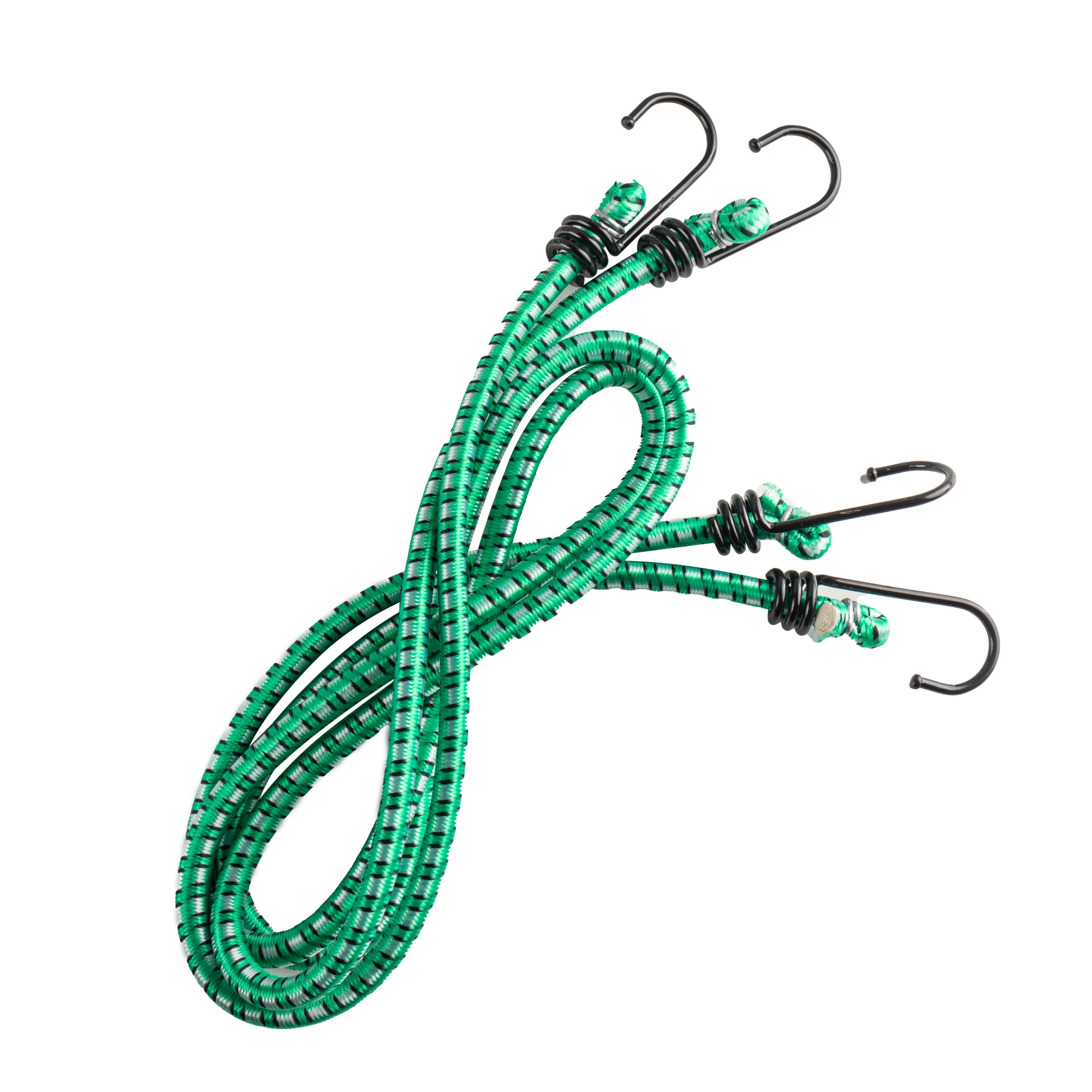 Premium Hooked Bungee Cords in Eye-Catching Packaging: Thick & Durable Elastic Rope for Versatile Use