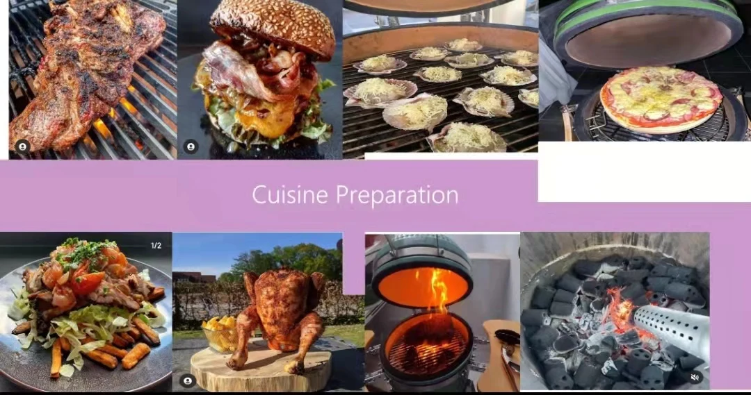 WUXIMY Hot-selling Kamado XXL Big Egg Kamado Grill charcoal smoker/pellet grill for garden