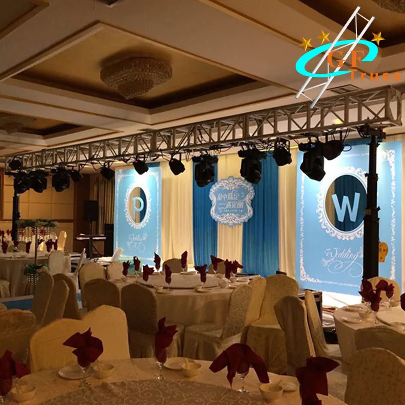 Adjustable 2-6M Load 85KG Heavy Duty Crank Stand Lift Tower with Truss Adapter/Heavy Duty Crank Stand for Lights and Speakers