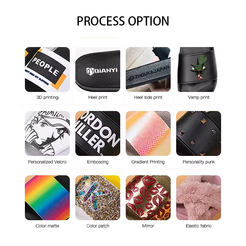 CUSTOM Pain Relief Orthopedic EVA ofocus On Recovery Slide Slipper Shoes For Club Foot