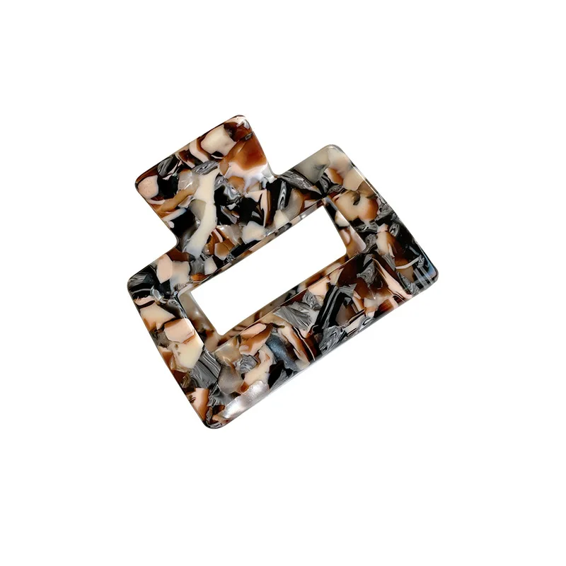 Hair Accessories Mini to XL 13cm Cellulose Acetate Tortoise Shell Rectangle Extra Large Jumbo Thick Hair Claw Clips for Women