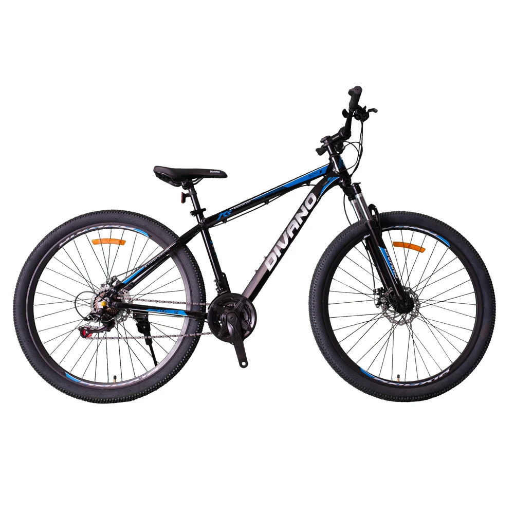 Divano оптовая цена 29-дюймовый 21-скоростной велосипед Mtb для скоростного спуска черный и синий горный велосипед