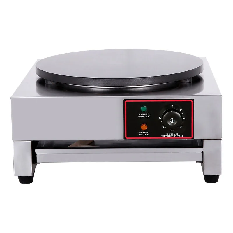 Commercial Restaurant Crepe Pancake Making Machine Single plate Crepe Makers
