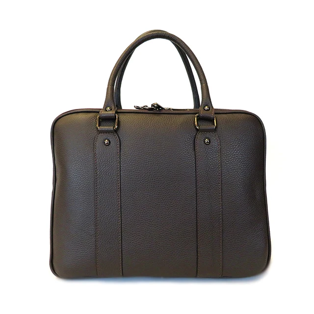 Hot Sale Made In Italy Unisex Office Genuine Leather Bag Handmade Unique Design Handbag For Business