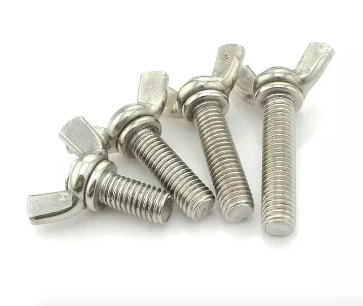 wholesale dish type square m6 m8 m10 304 316 2205 2507 317 GH3030 wing butterfly nut and wing nut