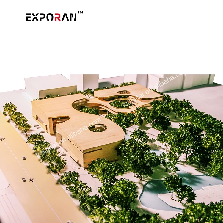 Особый материал, высокое качество, древесина, архитектура, 3D моделирование, архитектурная модель, дерево