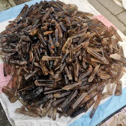 Wholesale Natural Smoky Crystal Quartz Stone Rough Smoky Crystal Point