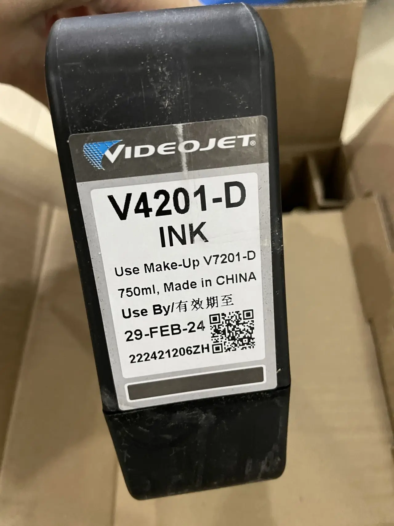 Videojet чернил макияжа V7201-D растворитель макияж жидкости V4201-D для 1580 и