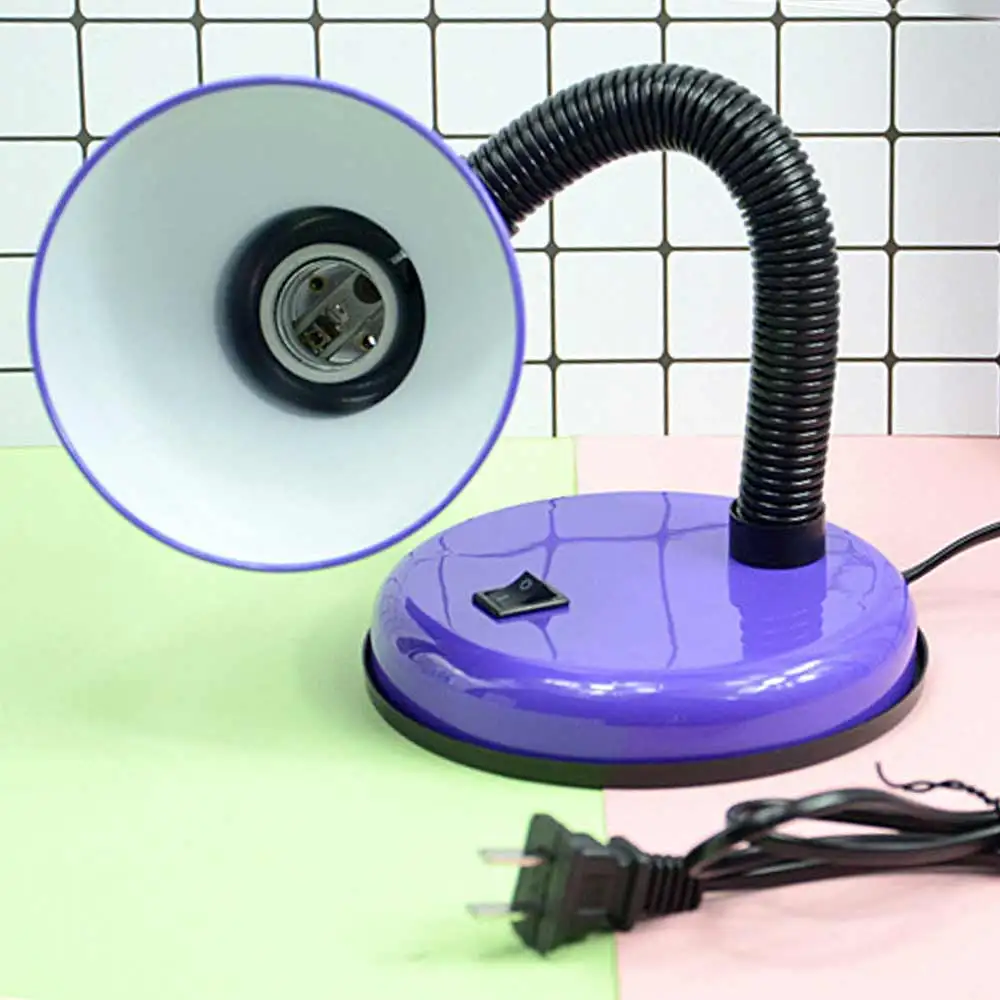 Yuancheng YC-TB042 Basic Metal Flexible Hose Neck Desk Lamp for Home Office