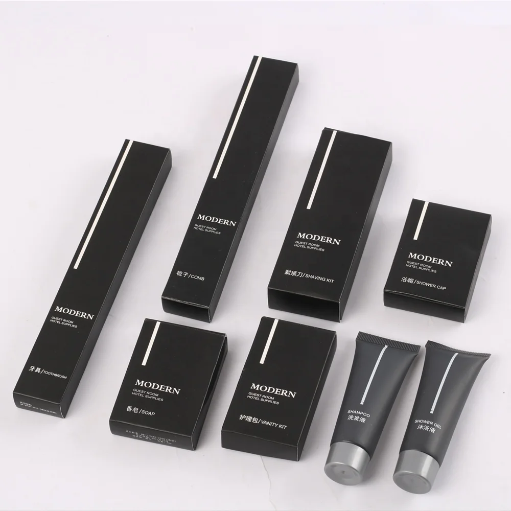 Hotel Supplies Eco Friendly Amenities Dental Hygiene Kit Spa Bathroom Disposable Airbnb Hotel Amenities Toiletries Set