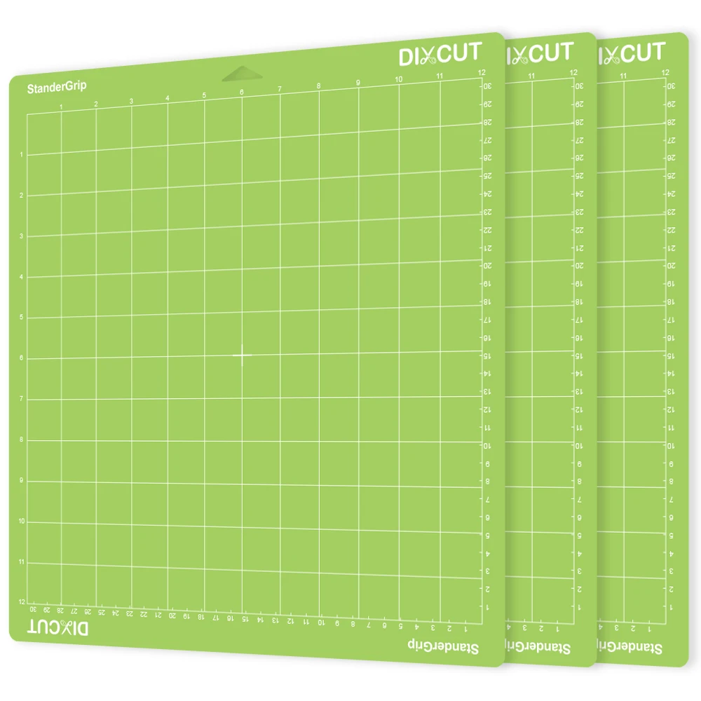 Коврик для резки Diycut 12x12 дюймов работает с производителем Cricut 3/Maker/Explore