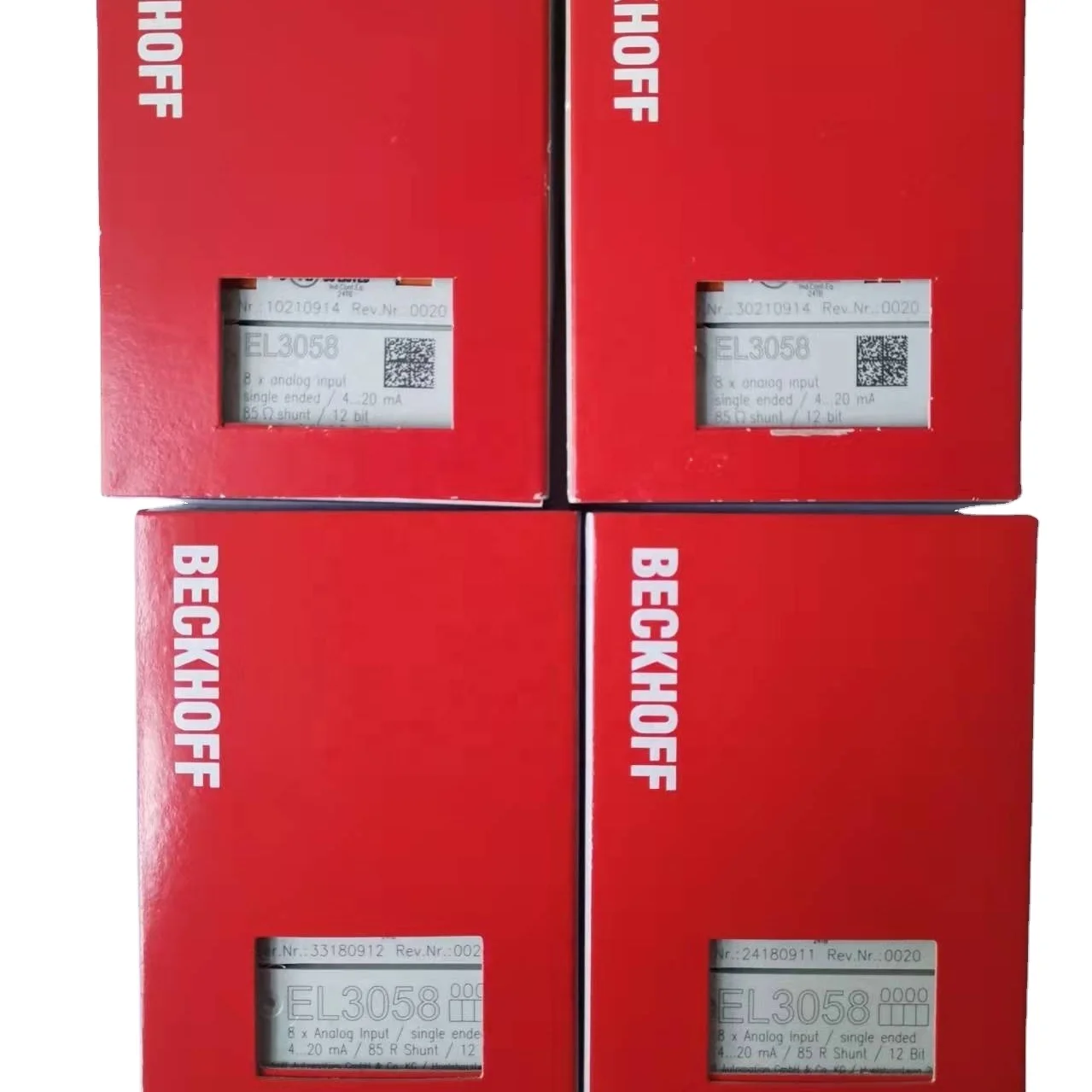 Beckhoff EtherCAT терминал 4-х канальный аналоговый модуль ввода