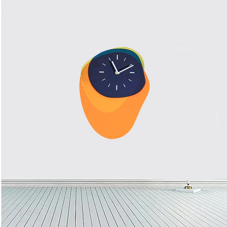 Nordic living room decoration clock bedroom creative wall clock acrylic personality home wall clock