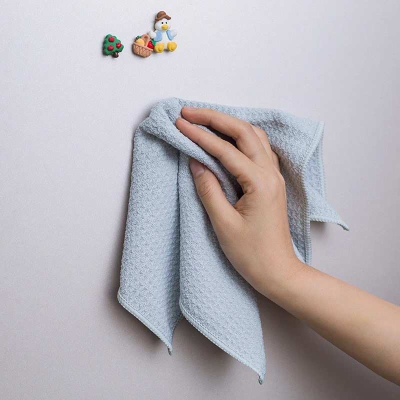 Customization Logo Microfiber waffle towel Quick Dry Window Kitchen Glasses Car Wash Cloth Microfiber Cleaning Cloths
