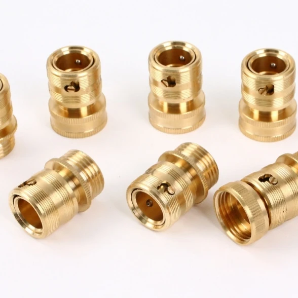 Factory Hot Sales Heavy-Duty Brass Quick Insert Joint Efficient Brass Push-Fit Joint Connections