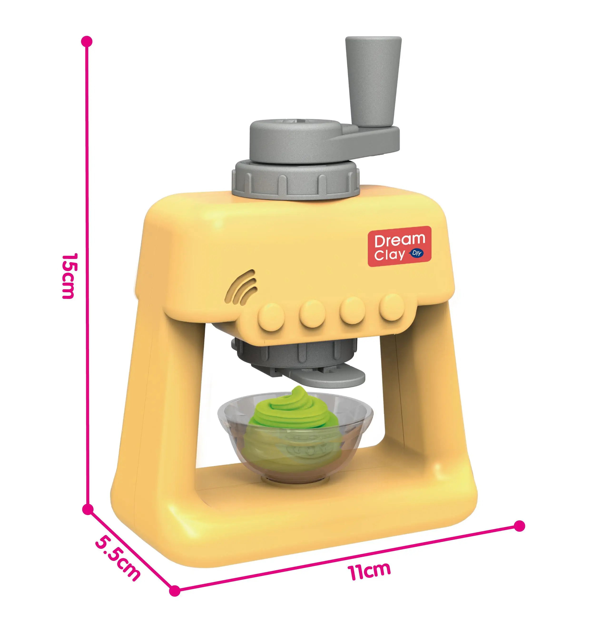 Kitchen toys for kids Color mud ice cream maker kids play slime tools toys diy toys