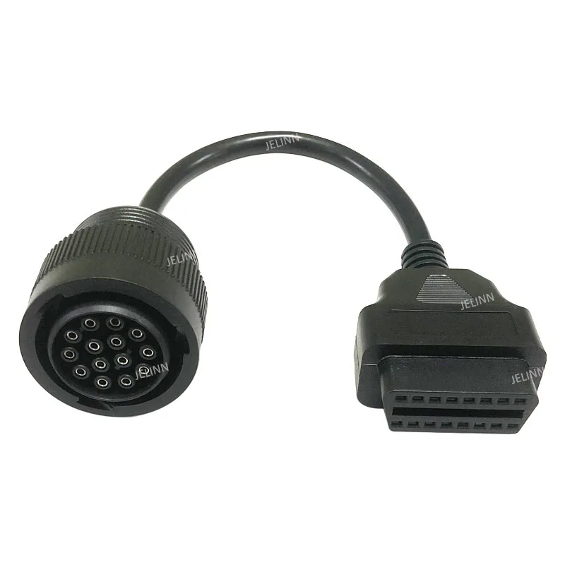 CAT 14 Pin to OBD 2 OBD2 16 Pin diagnostic Cable for Caterpillar