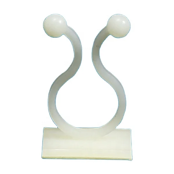 plastic adhesive adjustable wire rope mounting clips  electric  cable clamp