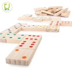 Outdoor Customized Game Giant Dominoes Set for Family Fun OEM Custom (28 PCS)