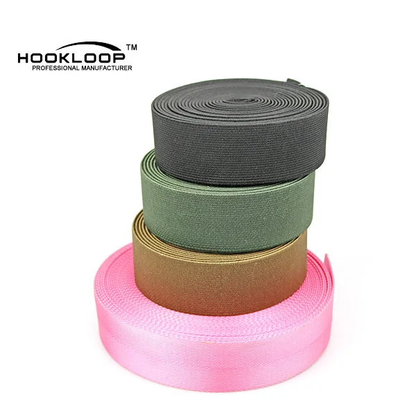 Elastic Hook and Loop Tape Stretch Hook and Loop Strap for Industrial, Garments, Medical Application