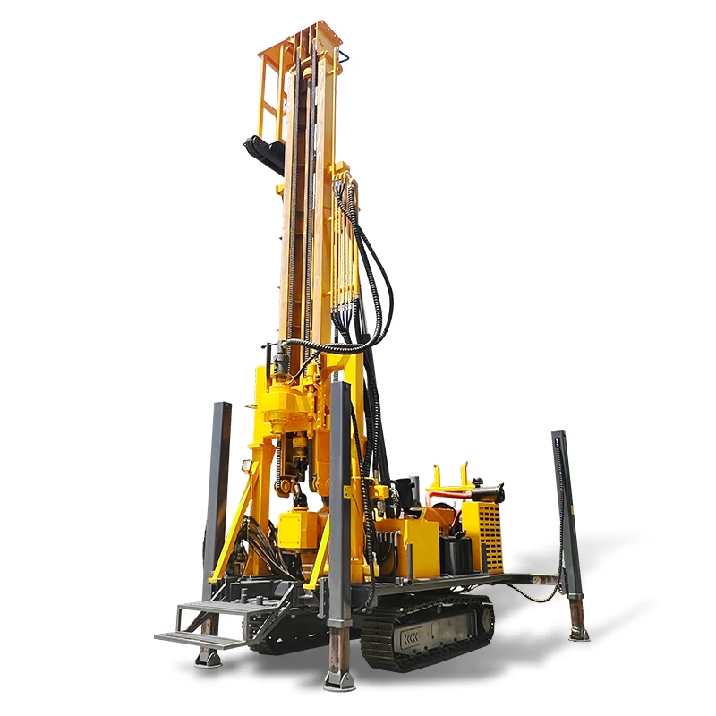 350M Track Rock Core And Water Well Drilling Rig Type High Hydraulic Outrigger Drilling machine for sale