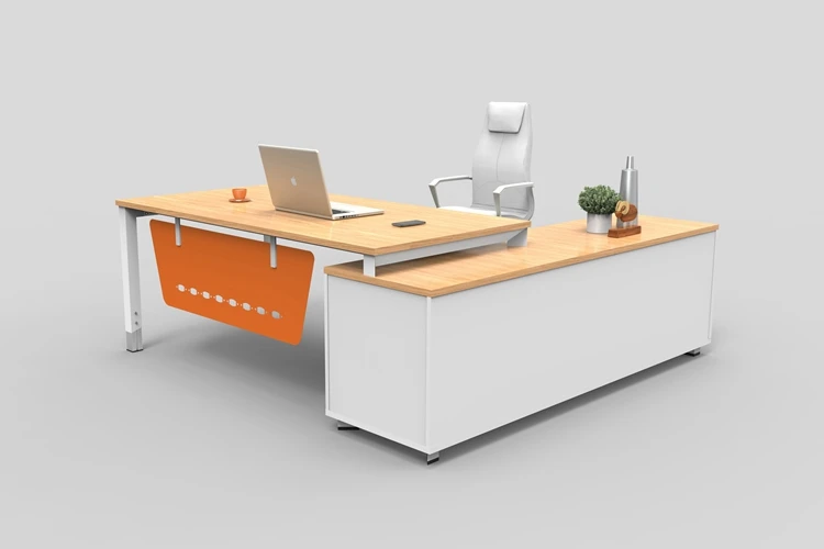 wholesale height adjustable office furniture design white work station desk table frame