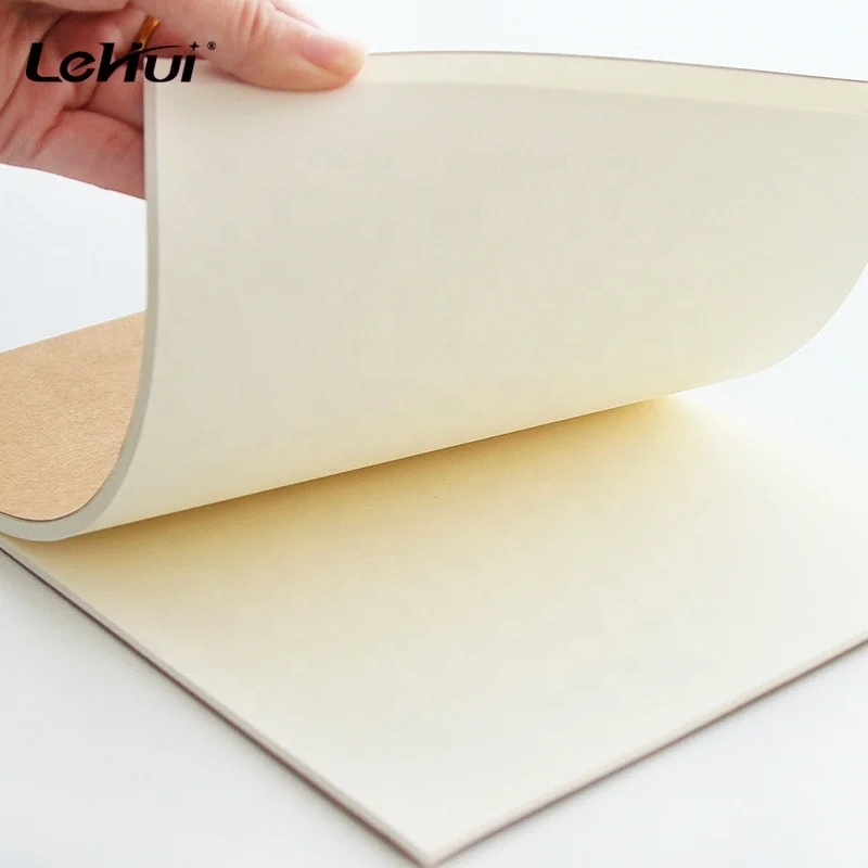 Big Promotion 50 Sheets Kraft Cover Blank Page 9.84X6.69In 10X14Cm Easy Tear Mini Size Legal Writing Pad