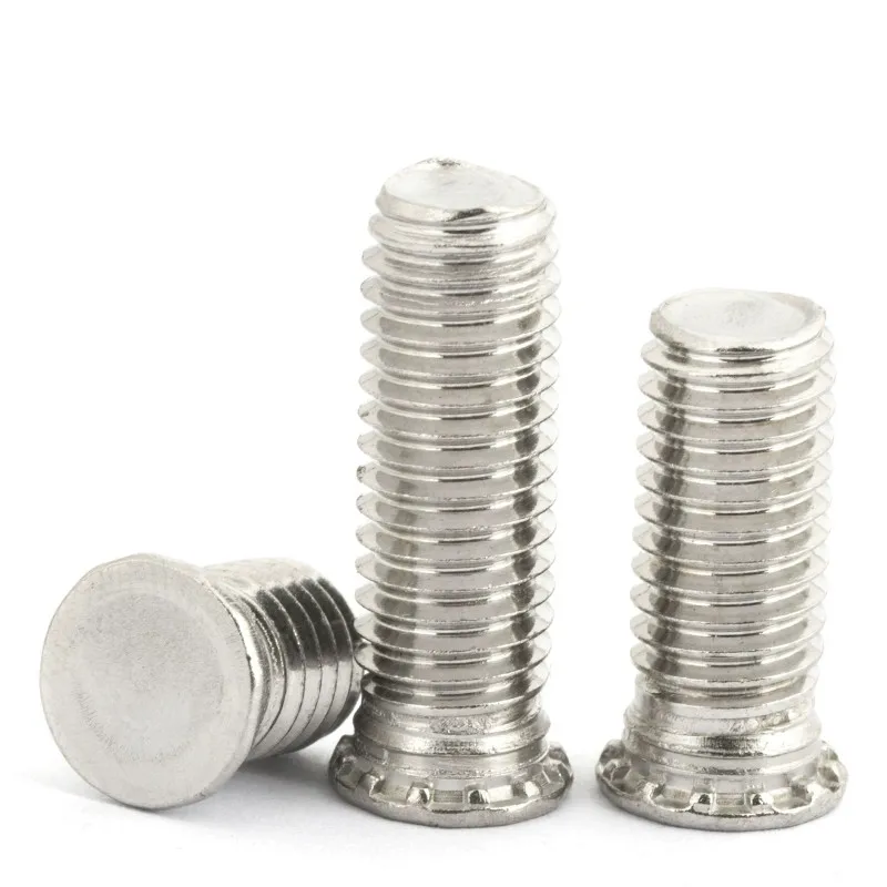 M6 M8 M10 ASTM A193 A914 B8 B8M B8T ASTM A453 GR660 A286 18-8 Stainless Steel FH FHS FHA Flat Head Self Clinching Stud Bolt
