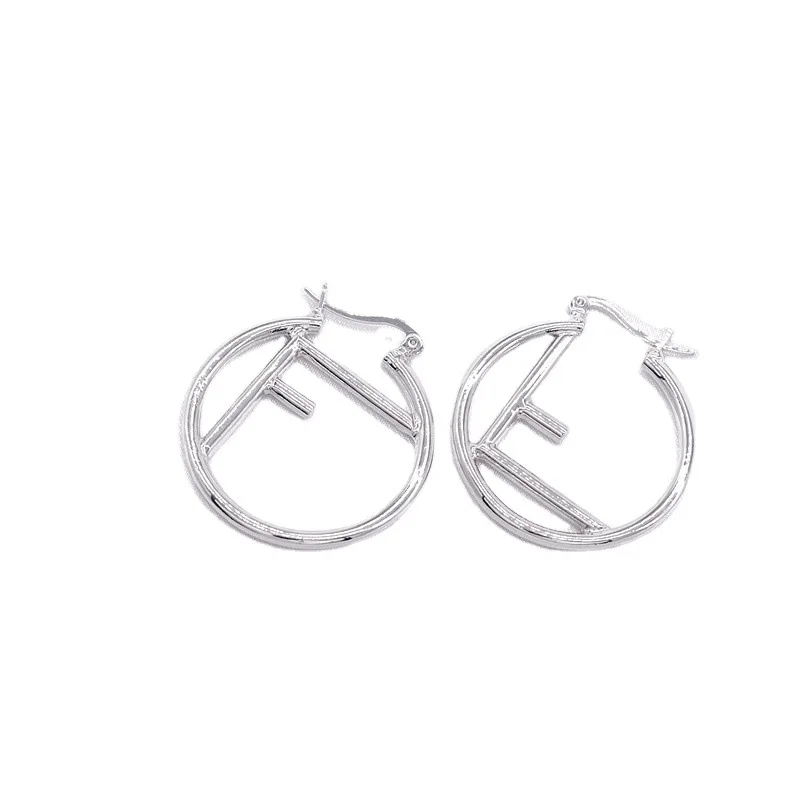 wholesale designer earrings famous brands name jewelry luxury hoop earrings for women