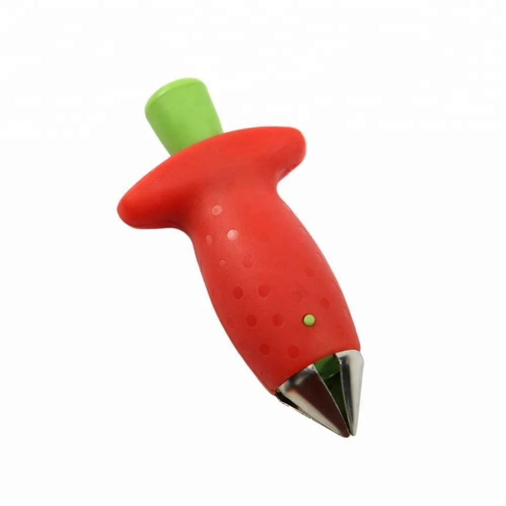 Оптовая продажа клубники Huller из нержавеющей стали кухонные Фруктовые гаджеты Инструменты