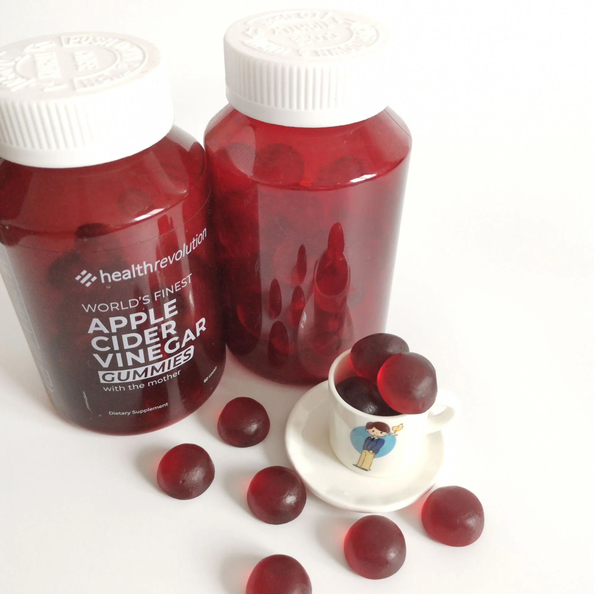 Высшее качество, Халяль, органический яблочный уксус, жевательные резинки, фирменная торговая марка OEM