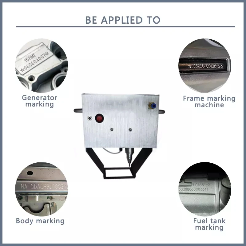 ZIXU Small Size High Light 8kg Hot Sale Car Vin Portable Marking Machine CNC Vin Marking Machine For Chassis