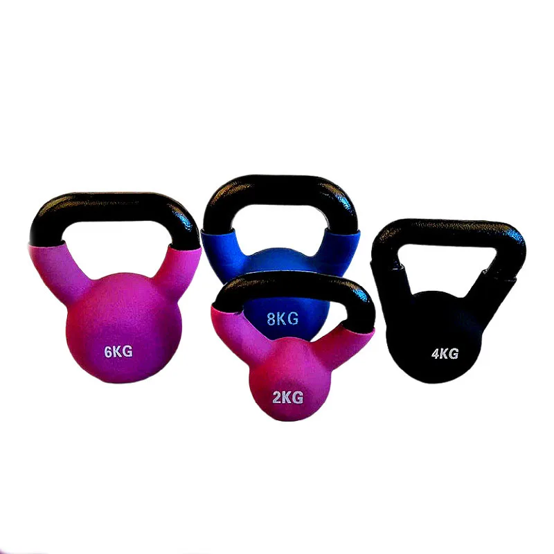 Kettlebell Manufacturers Household Fitness Equipment Teapots Dumbbells Competitive Training Portable Dip Plastic Kettlebells