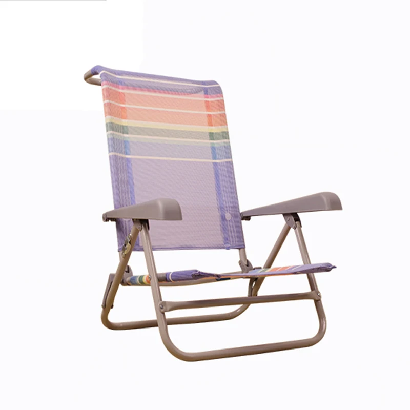 DS Rainbow Outdoor Beach Folding Chair Sun leisure Lounger Chair Foldable